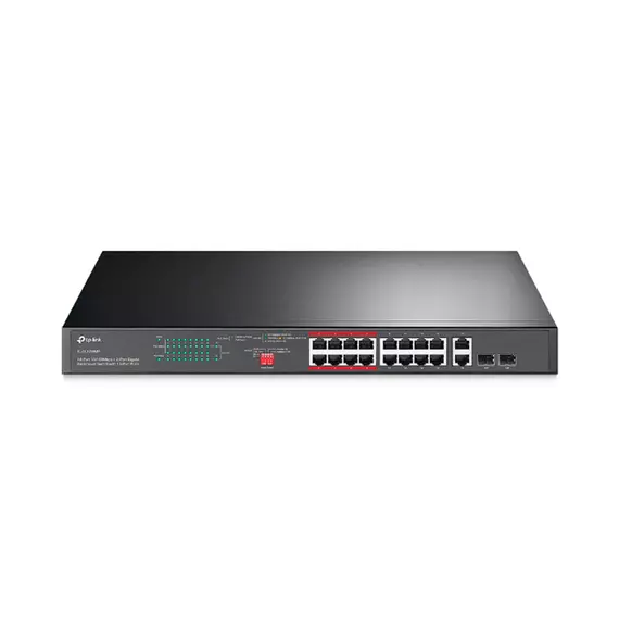 Коммутатор сетевой PoE TP-LINK TL-SG1218MP 16x100Mb/s неуправляемый