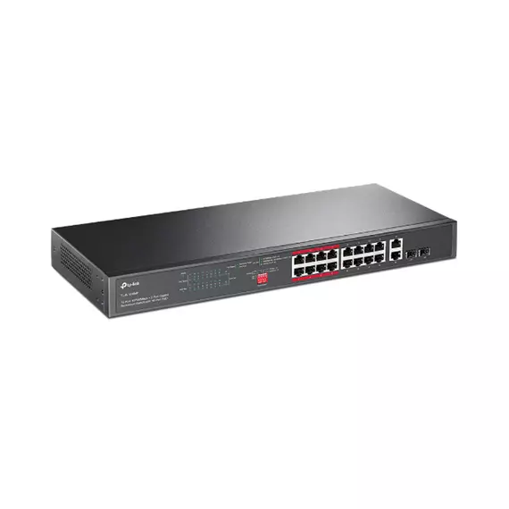 Коммутатор сетевой PoE TP-LINK TL-SG1218MP 16x100Mb/s неуправляемый