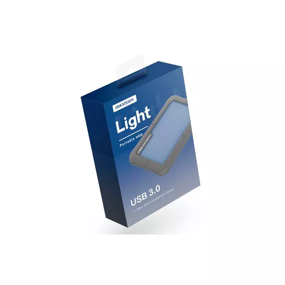 External HDD HIKVISION 2TB T30 USB 3.0 Blue/Rubber
