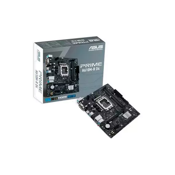 Материнская плата ASUS PRIME H610M-R D4-SI