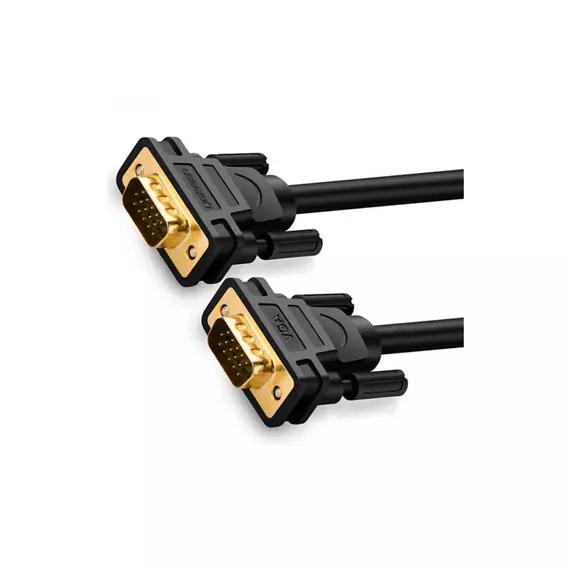 UGREEN VG101 VGA Male - VGA Male Cable 3m Black UGREEN VG101 VGA Male - VGA Male Cable 3m Black