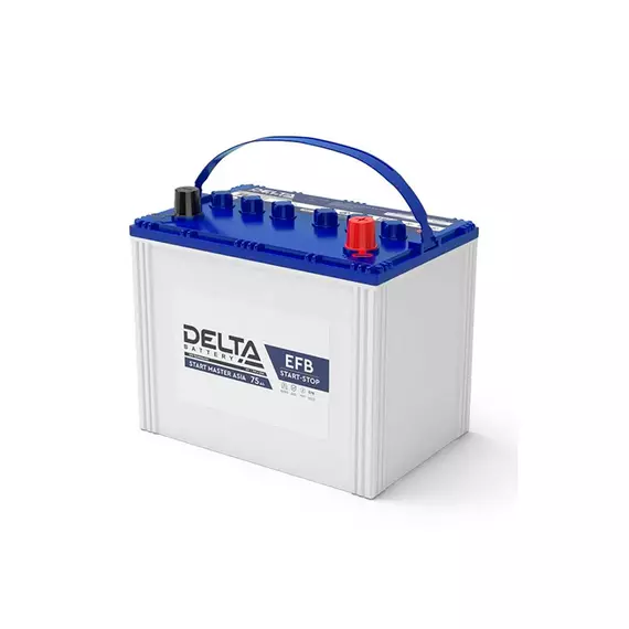 Стартерный авто Аккумулятор DELTA START MASTER EFB 75 Ah Asia (260*173*228 мм) Стартерный авто Аккумулятор DELTA START MASTER EFB 75 Ah Asia (260*173*228 мм)