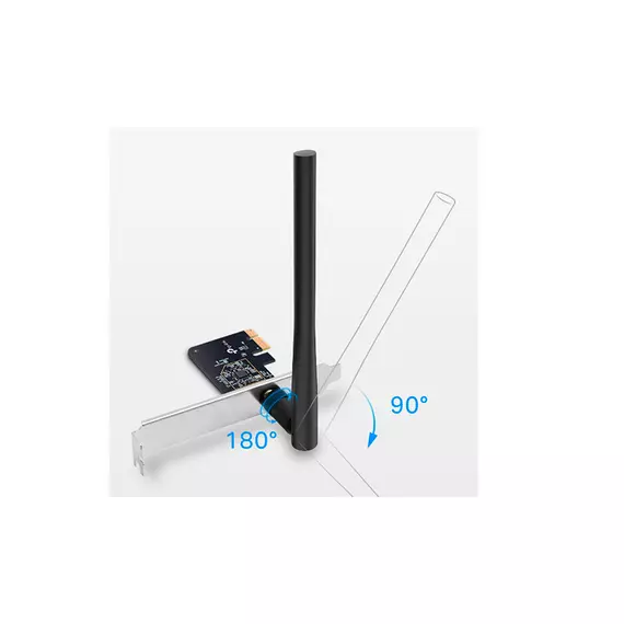 Адаптер Wi-Fi PCI Express TP-LINK Archer T2E(EU) 5GHz 433Mb/s  2.4GHz 200Mb/s Адаптер Wi-Fi PCI Express TP-LINK Archer T2E(EU) 5GHz 433Mb/s  2.4GHz 200Mb/s