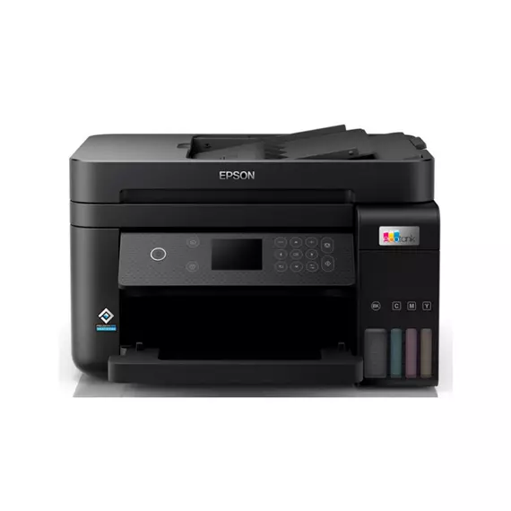 МФУ цветное струйное Epson L6270 (Printer-copier-scaner,A4,СНПЧ 4color,(Black 15.5ppm/Colour 8.5ppm),printer 4800x1200 dpi,scaner 1200x2400 dpi, ADF, Dup USB, Wi-Fi)