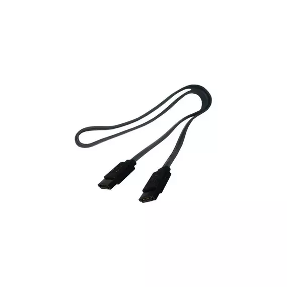 Шлейф SATA серый/черный