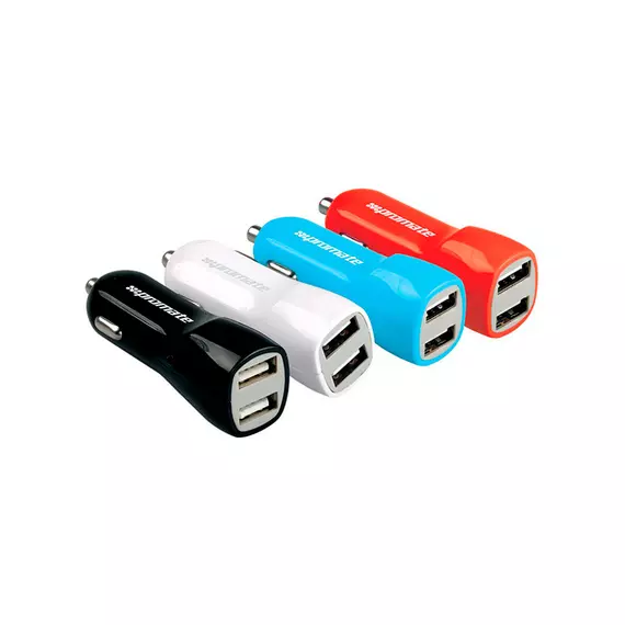 Promate VIVID DC12-24В 5В 3.1A 2 USB порта