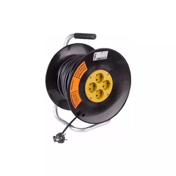 Удлинитель силовой Professional Proconnect на катушке 4 гнезда c/з 40м 11-7614