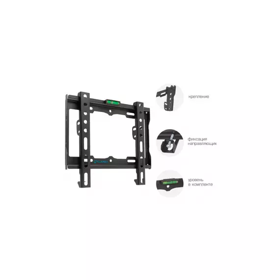 Кронштейн для TV и LCD мониторов Kromax Tuarex OLIMP-115 black