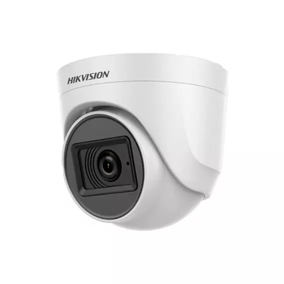 Turbo HD камера купольная HIKVISION DS-2CE76D0T-ITPF 2MP 2.8mm 1920×1080 Smart IR 20m P67 Mic TVI AHD CVI CVBS