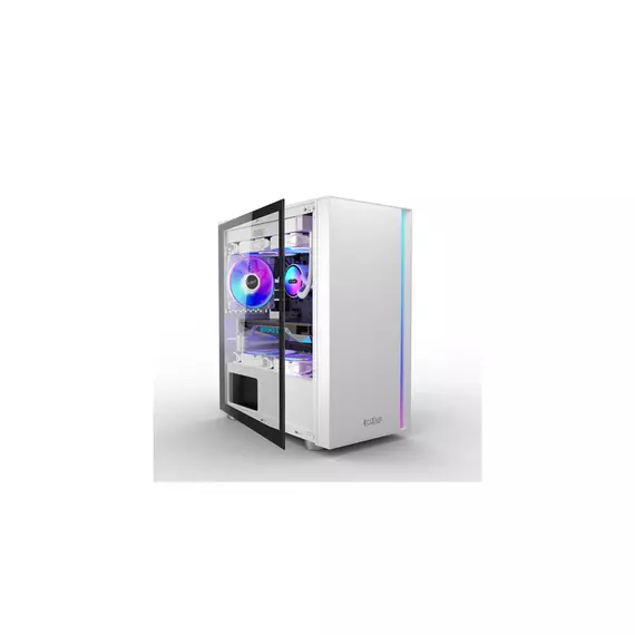 Корпус PC Cooler LM300 ARGB WH