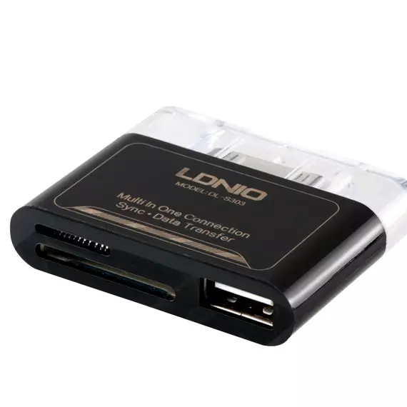 Переходник-кардридер для samsung LDNIO DL-S303 USB micro SD SD