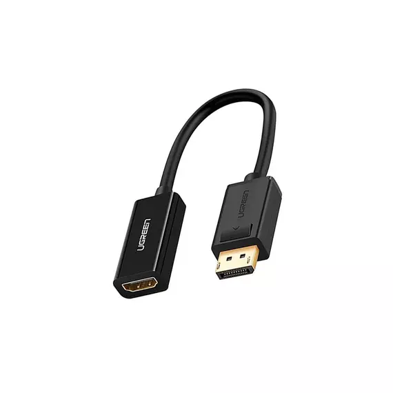 Конвертер сигнала UGREEN MM137 DisplayPort to HDMI Female Converter 1080P  40362