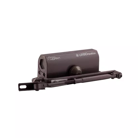 Доводчик НОРА-М 530 URBOnization (50-90 кг), морозостойкий, белый