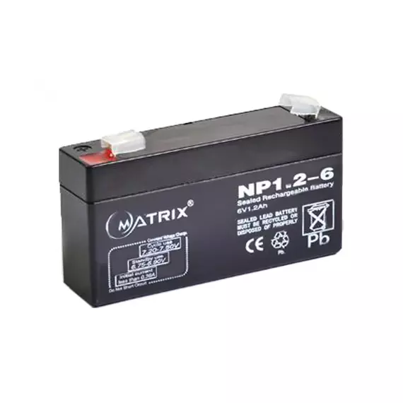 Аккумулятор MATRIX NP1.2-6 6В 1.2А*ч