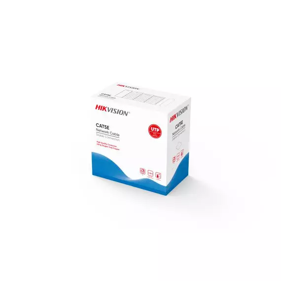 Кабель UTP внутренний CAT5e HIKVISION DS-1LN5EUEC0 305m серый