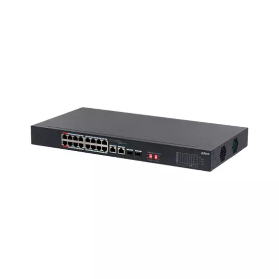 Коммутатор сетевой PoE DAHUA DH-S3218-16ET-135   16xPoE 100Mbt/s управляемый