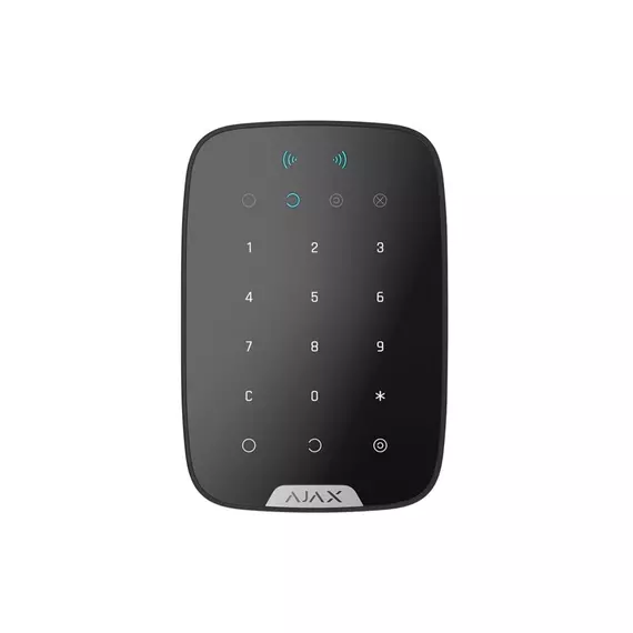 Беспроводная сенсорная клавиатура управления системой безопасности Ajax KeyPad black