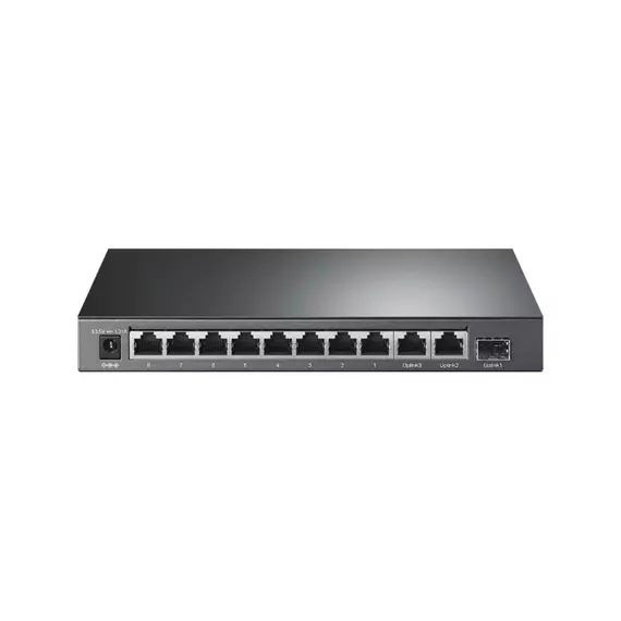 Коммутатор сетевой PoE TP-Link TL-SL1311P(UN) 2xUpLink 1Gb/s, 1xSFP 1Gb/s, 8xPoE 100Mb/s
