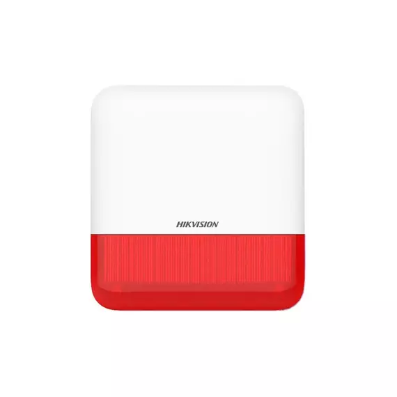 Беспроводной уличный оповещатель AX PRO HIKVISION DS-PS1-E-WE white