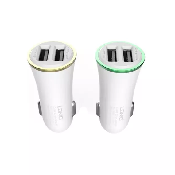 LDNIO DL-C28 DC12-24В 2 USB DC12-24В 3.4A с кабелем