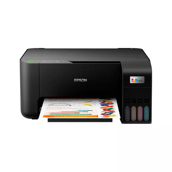 МФУ цветное струйное Epson L3210 (Printer-copier-scaner, A4, СНПЧ 4color, (Black 33ppm/ Colour 15ppm), printer 5760x1440 dpi, scaner 600x1200 dpi, USB)