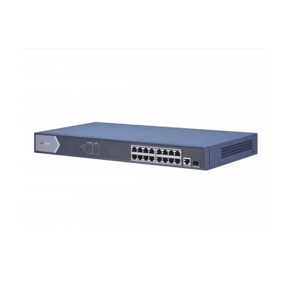 Коммутатор сетевой PoE HIKVISION DS-3E0518P-E/M 16PoE x1000Mb/s неуправляемый