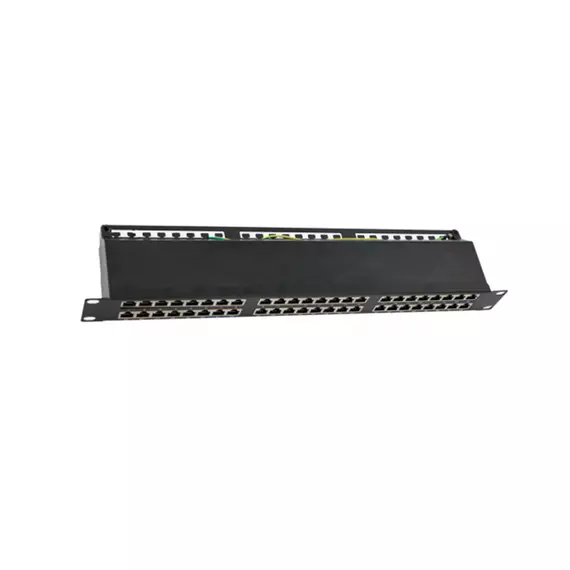 Патч панель Finen PN-FTP5E48, 1U, 48 портов, FTP