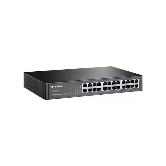 Коммутатор сетевой TP-LINK TL-SF1024D  24х100Mb/s неуправляемый