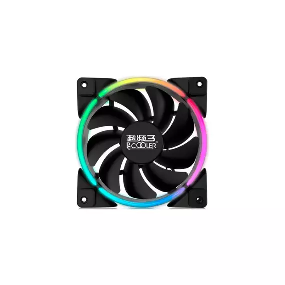 Корпусный вентилятор PC Cooler CORONA 120 FRGB BK