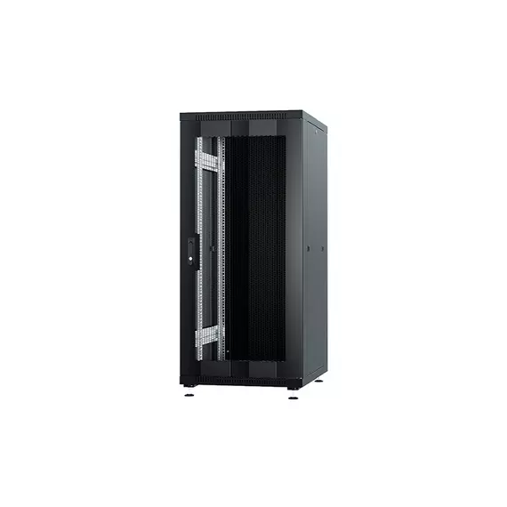 Шкаф серверный напольный Finen FS8047 47U, 800*1000*2222 мм, дверь из закаленного стекла, 1000кг, в комплекте полка 1 шт. вентилятор 4шт., IP20