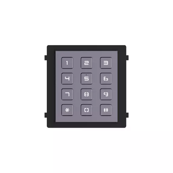 Модуль клавиатуры Hikvision DS-KD-KP с подсветкой