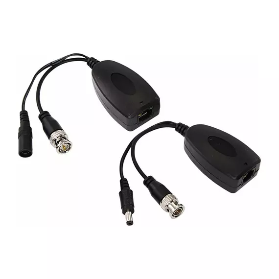 Приемопередатчик пассивный REXANT +питание AHD, CVI, TVI (комплект) 05-3091