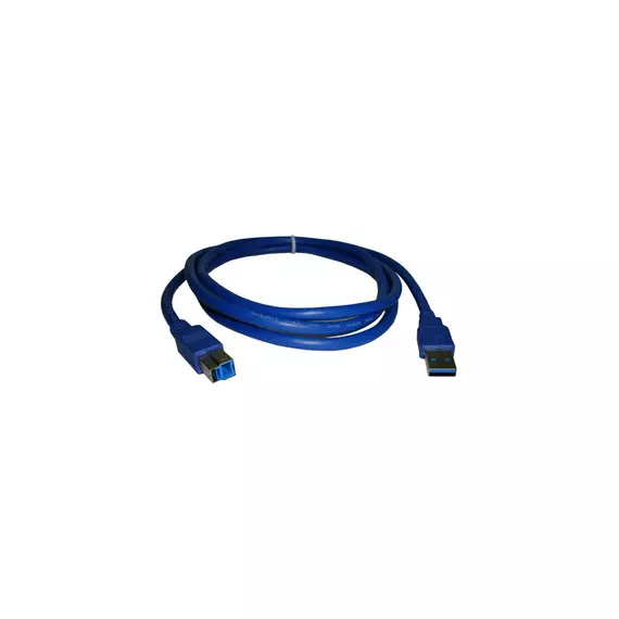 Кабель USB 3.0-принтер HOY синий (1,5 m)