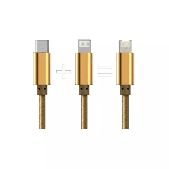 LDNIO LC-88 USB-microUSB&Lightning