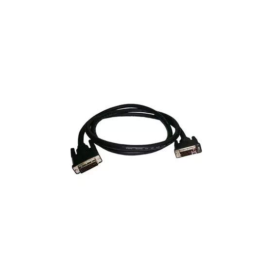Кабель DVI папа-DVI папа 1,5м черный