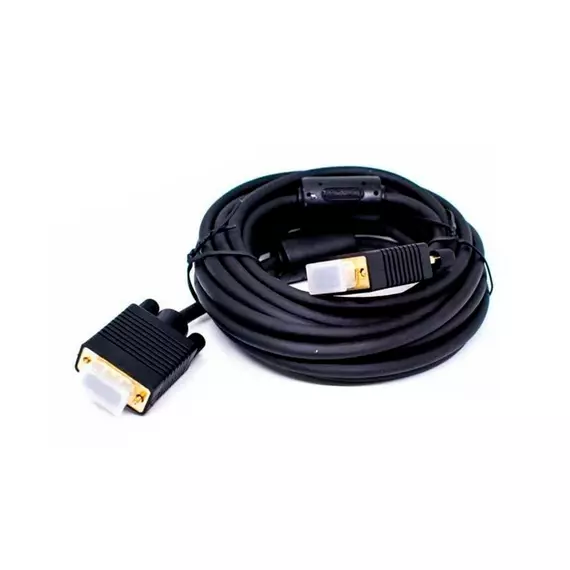 Кабель UGREEN VG101 VGA- VGA, 5м, чёрный 11632