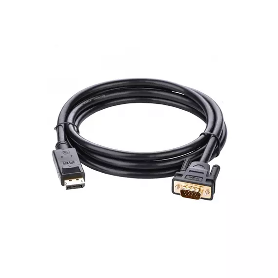Кабель UGREEN DP105 Display Port  - VGA  1.5м, чёрный 10247