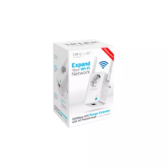 Усилитель Wi-Fi сигнала со встроенной розеткой TP-LINK TL-WA860RE Wi-Fi 300Mb 1 LAN 100Mb