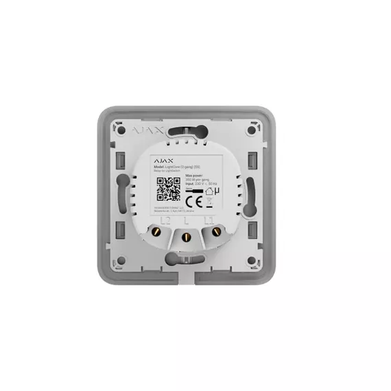 Реле Ajax LightCore (2-gang) [55] для двухклавишного выключателя