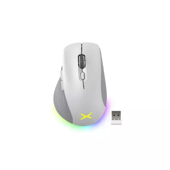 Мышь беспроводная+проводная эргономичная игровая Delux M729DB