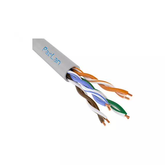 Кабель UTP CAT-5E 4х2х0.52 внутренний серый