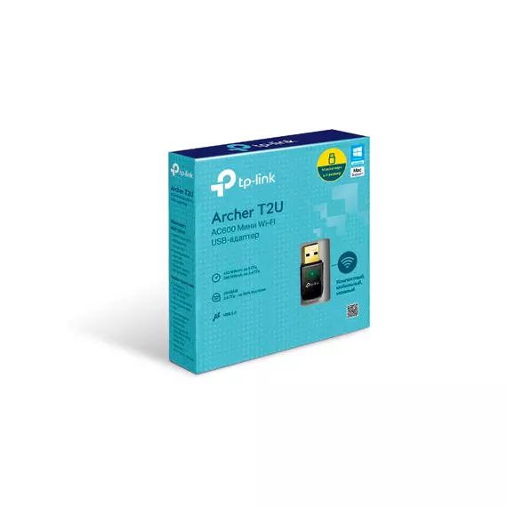 Адаптер Wi-Fi USB TP-LINK Archer T4U AC1300 867Mbps 5GHz 400Mb/s 2.4GHz
