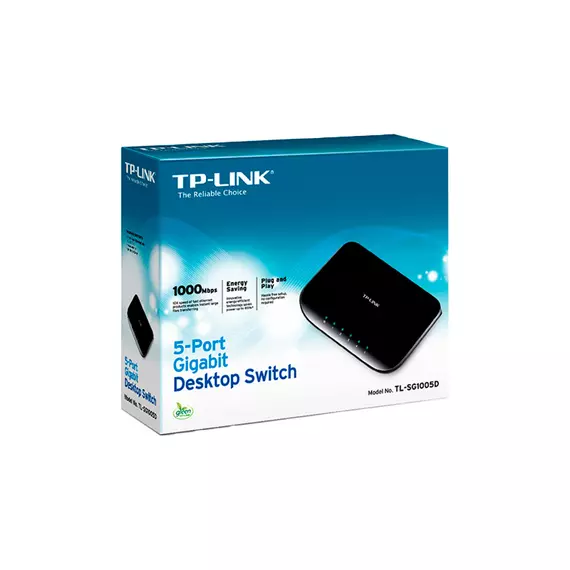 Коммутатор сетевой TP-LINK TL-SG1005D  5x1000Mb/s неуправляемый