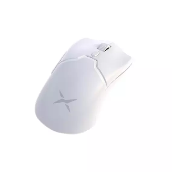 Мышь беспроводная+проводная игровая Delux M800CD white