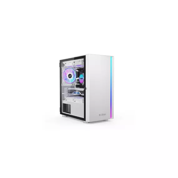 Корпус PC Cooler LM300 ARGB WH