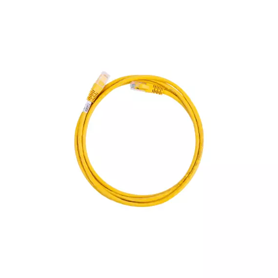 Патчкорд DH-PFM972-6U-2 CAT-6 2M желтый