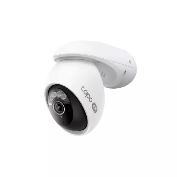 Wi-Fi камера TP-LINK Tapo C560WS 8MP/4mm/Speaker/Mic/mSD 512Gb/Pan 326°/IP66/ИИ обнаружение, цветное ночное видение