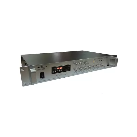 Усилитель для фоновой музыки 3100DL BT  USB AUX  100W 3 zone