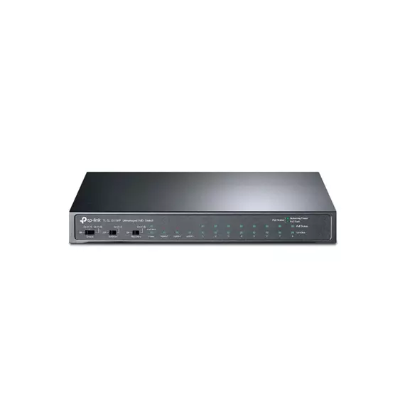 Коммутатор TP-Link TL-SL1311MP (8x10/100Mb/s+PoE+, 2xGb/s, 1xSFP) 124W