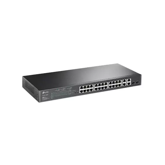 Коммутатор сетевой PoE TP-LINK SL2428P(UN) 24x100Mb/s+PoE 4x1000 Omada SDN